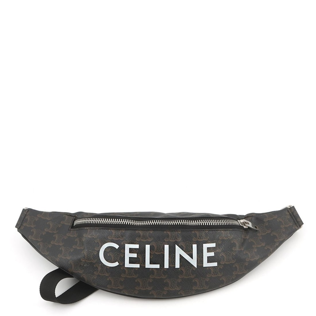 Celine Triomphe Belt Bag 195972 CELINE Handbag: --- Catalog ---Category: SizeSize (HxWxD): 10cm x 40cm x 6.5cm / 3.93'' x 15.74'' x 2.55''Category: DesignType: Handbag, Sling bagColor: Black, BrownGender: Women,MenMaterial: PVC Category: GeneralMPN