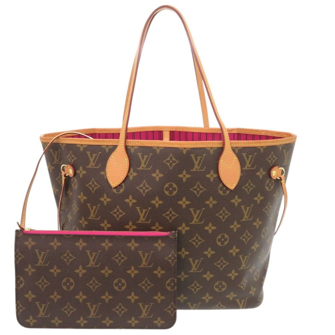 Louis Vuitton Neverfull MM Handbag with Pouch, Monogram Pivoine M41178 Tote Bag LV 1235 LOUIS: --- Catalog ---Category: SizeSize (HxWxD): 28cm x 31cm x 15cm / 11.02'' x 12.2'' x 5.9''Category: DesignType: Handbag, Tote bagColor: Monogram, PivoineGender: WomenMaterial: Monogram , Canvas Category