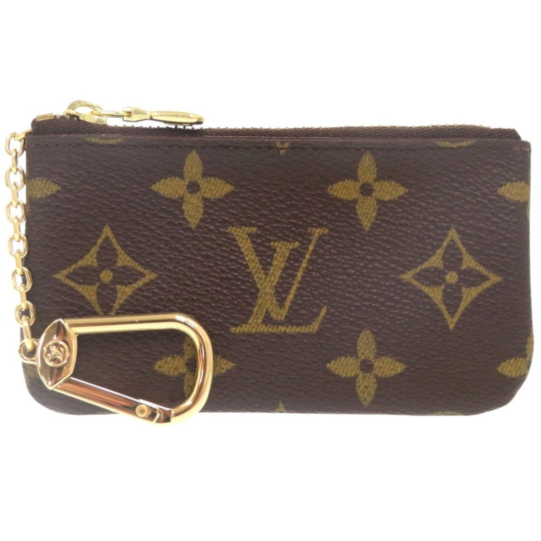Excellent condition Louis Vuitton Pochette Clé Monogram M62650 wallet/coin case LV 0158 LOUIS: --- Catalog ---Category: SizeSize (HxWxD): 6.5cm x 12cm x 1cm / 2.55'' x 4.72'' x 0.39''Category: DesignType: Coin purse/coin caseColor: Brown, MonogramGender: WomenMaterial: Monogram , Canvas Categor