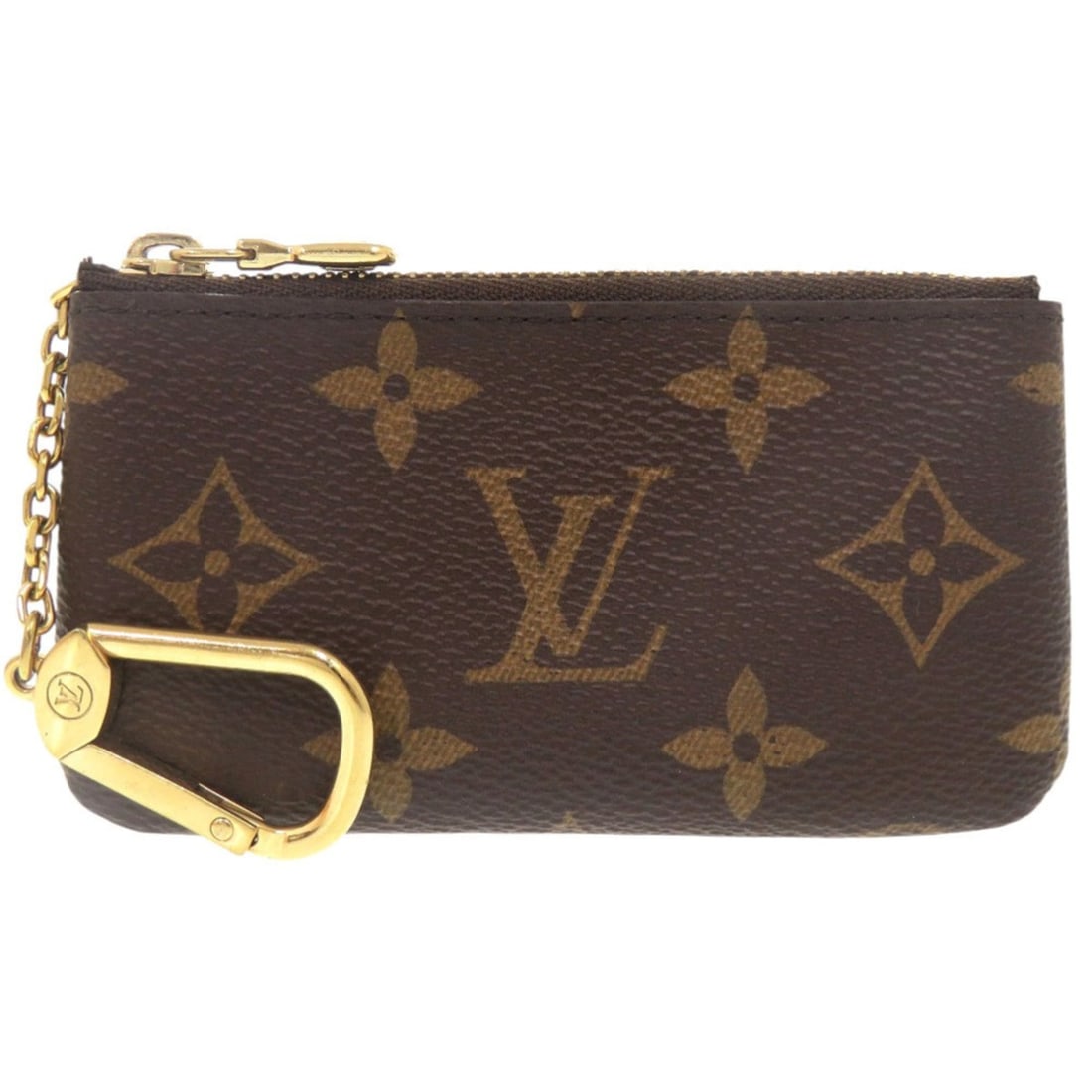 Like New Louis Vuitton Pochette Clé Monogram M62650 Wallet/Coin Case LV 1067 LOUIS VUITTON: --- Catalog ---Category: SizeSize (HxWxD): 6.5cm x 12cm x 1cm / 2.55'' x 4.72'' x 0.39''Category: DesignType: Coin purse/coin caseColor: Brown, MonogramGender: WomenMaterial: Monogram , Canvas Categor