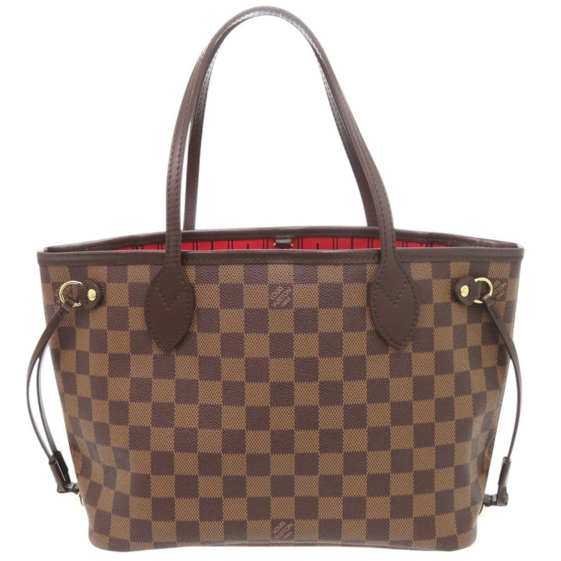 Like New Louis Vuitton Neverfull PM Damier Cerise N51109 Tote Bag LV 0158 LOUIS VUITTON: --- Catalog ---Category: SizeSize (HxWxD): 22cm x 28cm x 12.5cm / 8.66'' x 11.02'' x 4.92''Category: DesignType: Tote bagColor: CeriseGender: WomenMaterial: Damier Canvas Hardware Color: GoldCategory: