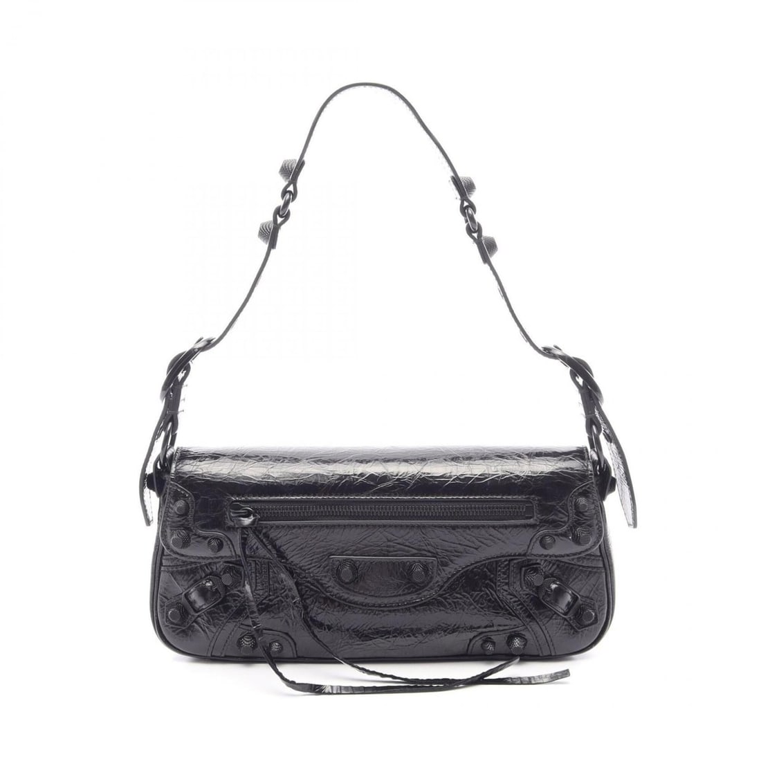 Balenciaga BALENCIAGA Le Cagole S Shoulder Bag Handbag Leather Women's Black 771640 (1 of 20)