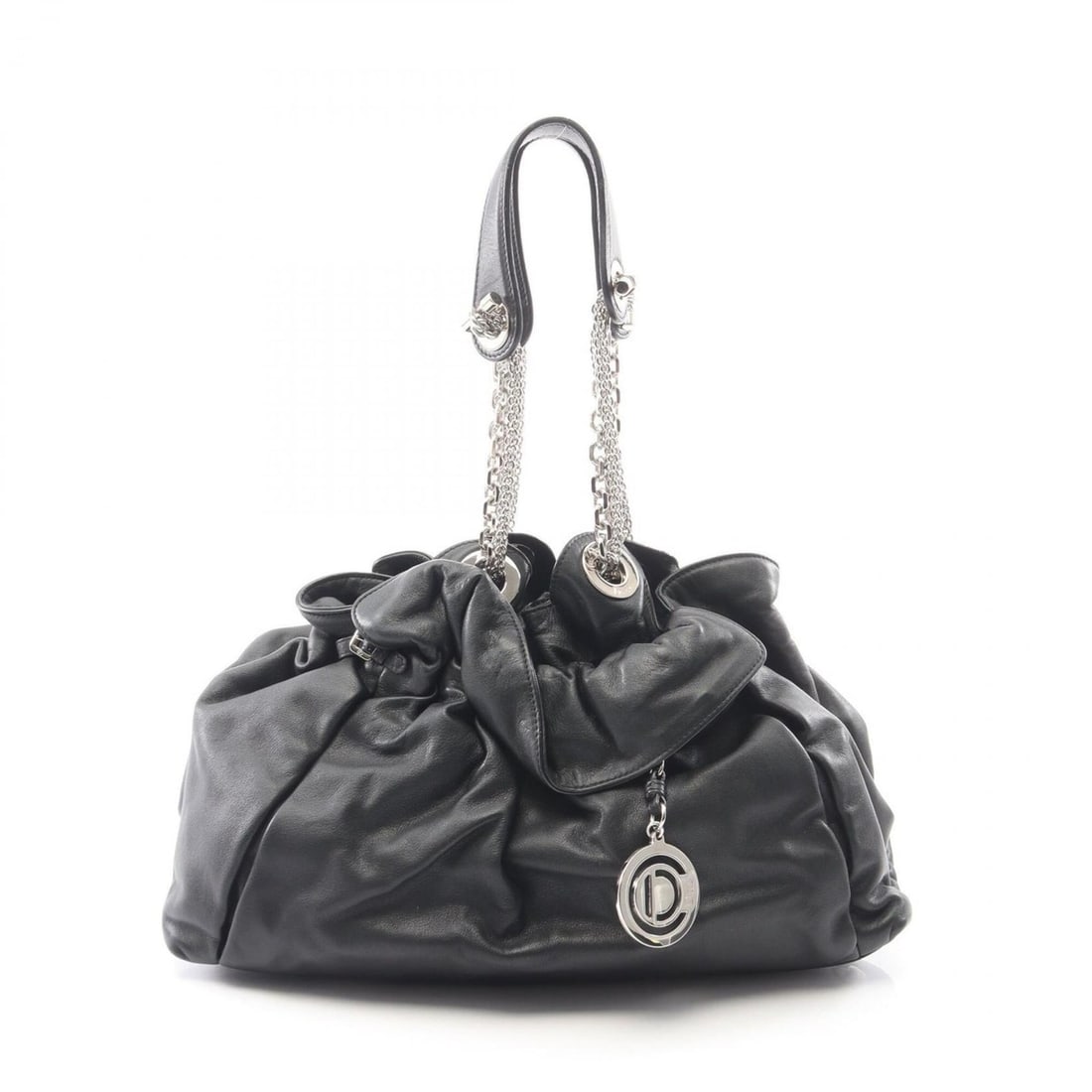 Christian Dior Dior Lutrante Handbag, Leather, Women's, Black: --- Catalog ---Category: SizeSize (HxWxD): 24cm x 40cm x 16cm / 9.44'' x 15.74'' x 6.29''Category: DesignType: HandbagColor: BlackGender: WomenMaterial: Leather Category: GeneralBrand: Christian Dior-