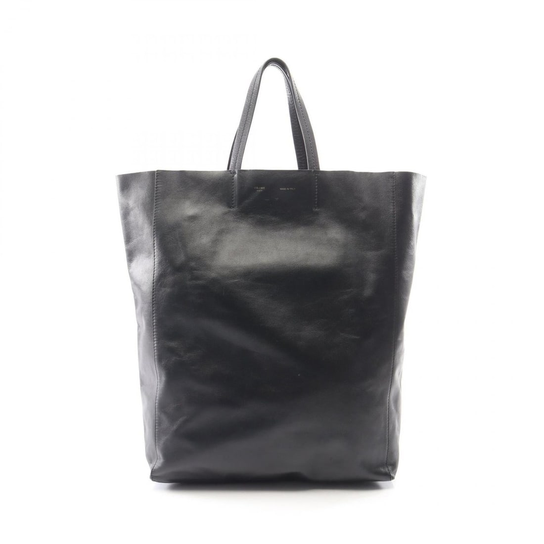 Celine Vertical Cabas Tote Bag Handbag Leather Women's Black: --- Catalog ---Category: SizeSize (HxWxD): 40.5cm x 32cm x 14cm / 15.94'' x 12.59'' x 5.51''Category: DesignType: Handbag, Tote bagColor: BlackGender: WomenMaterial: Leather Category: GeneralBrand: Ce