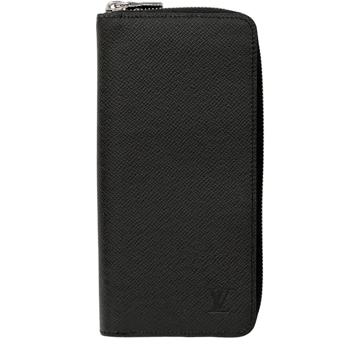 Louis Vuitton LOUIS VUITTON Taiga Men's Long Wallet Zippy Vertical Noir Black M30503 Round Zipper: --- Catalog ---Category: SizeSize (HxWxD): 10cm x 19.5cm x 2cm / 3.93'' x 7.67'' x 0.78''Category: DesignColor: Black, NoirGender: MenMaterial: Taiga leather Category: GeneralMPN: M30503Brand: Louis V