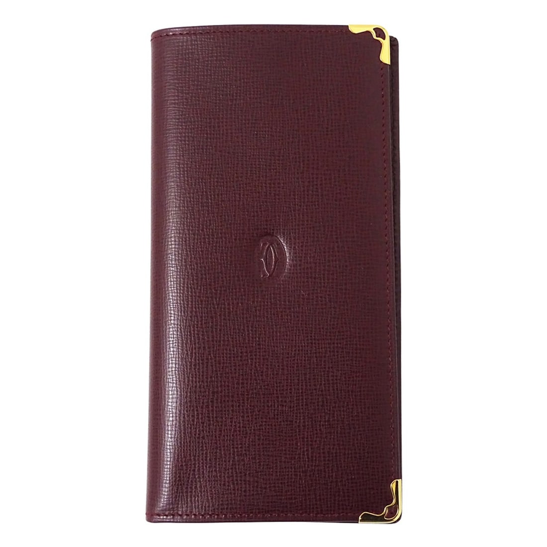 Cartier men's wallet, brand name, billfold, Must series, leather, Bordeaux/wine red, bi-fold.: --- Catalog ---Category: SizeSize (HxWxD): 17.5cm x 9cm x 1.5cm / 6.88'' x 3.54'' x 0.59''Category: DesignColor: Bordeaux, Red color, Wine redGender: MenMaterial: Leather Category: GeneralBrand: Carti