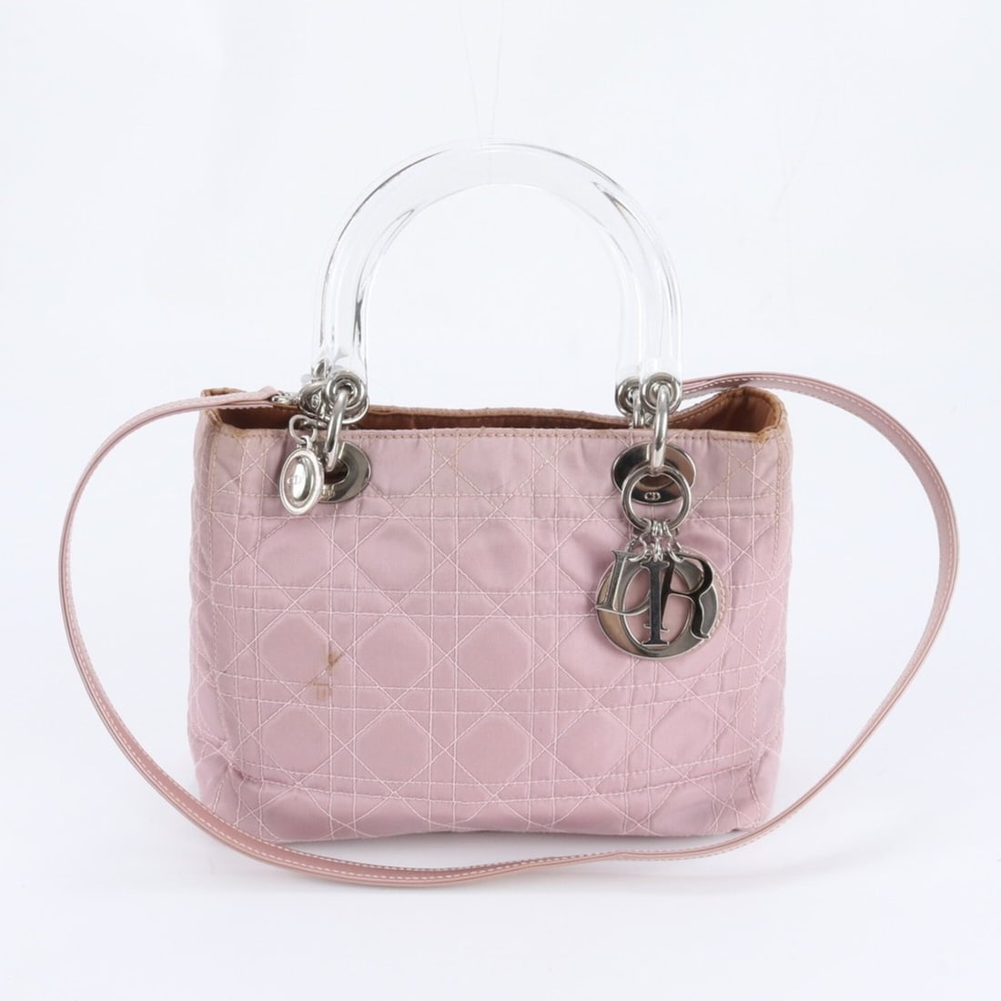 Christian Dior Cannage Lady Leather 2-Way Shoulder Bag, Handbag, Tote Bag for Women: --- Catalog ---Category: SizeSize (HxWxD): 19cm x 24cm x 11cm / 7.48'' x 9.44'' x 4.33''Strap Length: 89cm / 35.03''Handle Length: 34cm / 13.38''Category: DesignType: Handbag, Shoulder bag, Tote bagCo