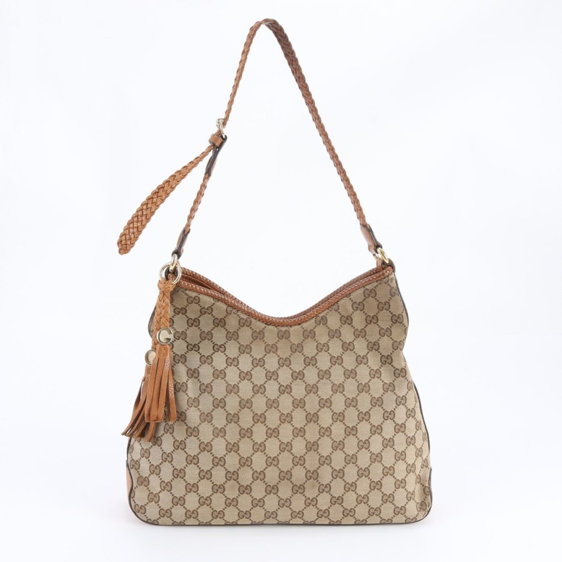 Gucci GG Canvas Marrakech 257026 Leather Shoulder Bag, Handbag, Brown, Women's: --- Catalog ---Category: SizeSize (HxWxD): 30cm x 35cm x 9cm / 11.81'' x 13.77'' x 3.54''Strap Length: 61cm / 24.01''Category: DesignType: Handbag, Shoulder bagColor: BrownGender: WomenMaterial: GG ca