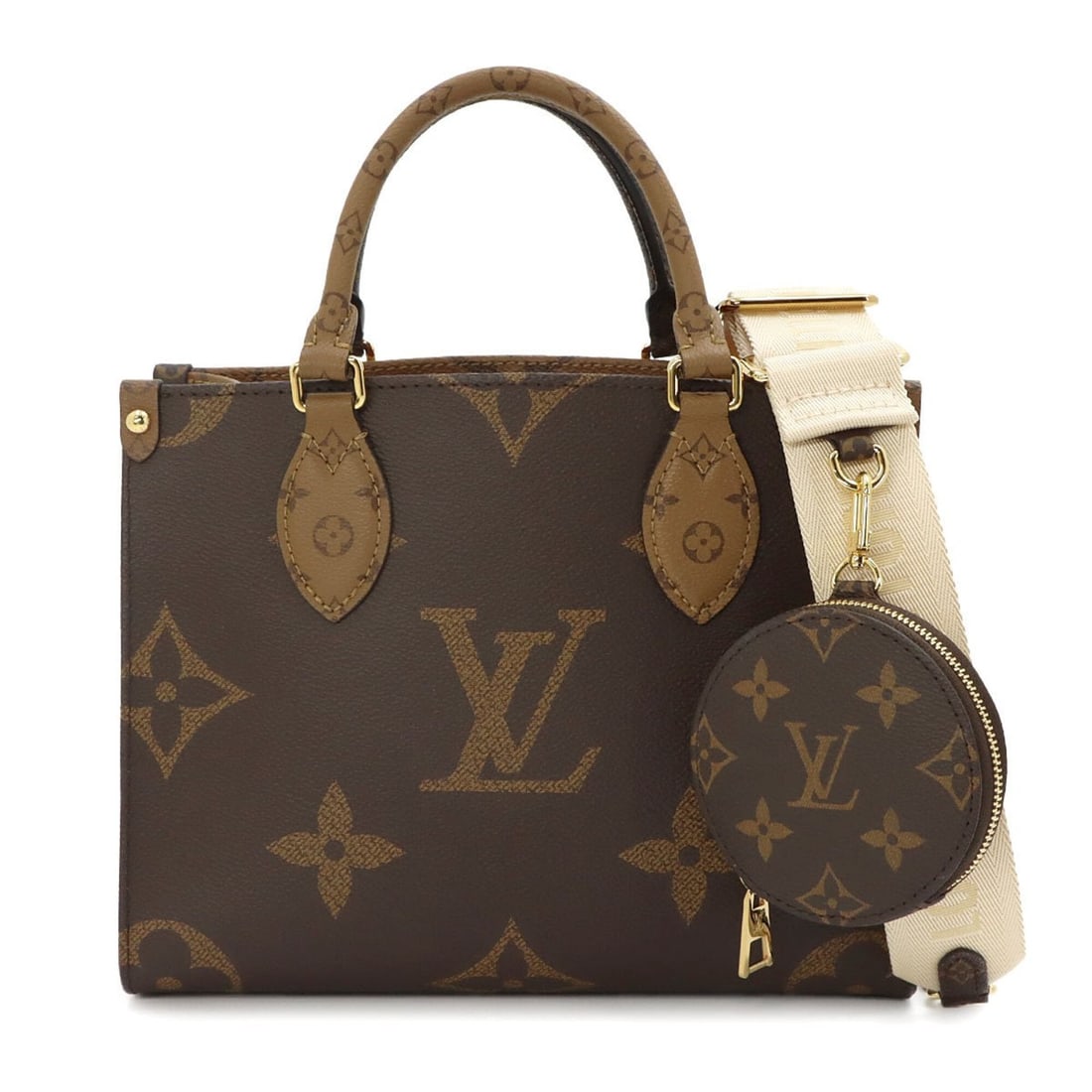 Louis Vuitton Monogram Giant Onthego PM 2-way Handbag Shoulder Bag M46373 RFID (1 of 11)