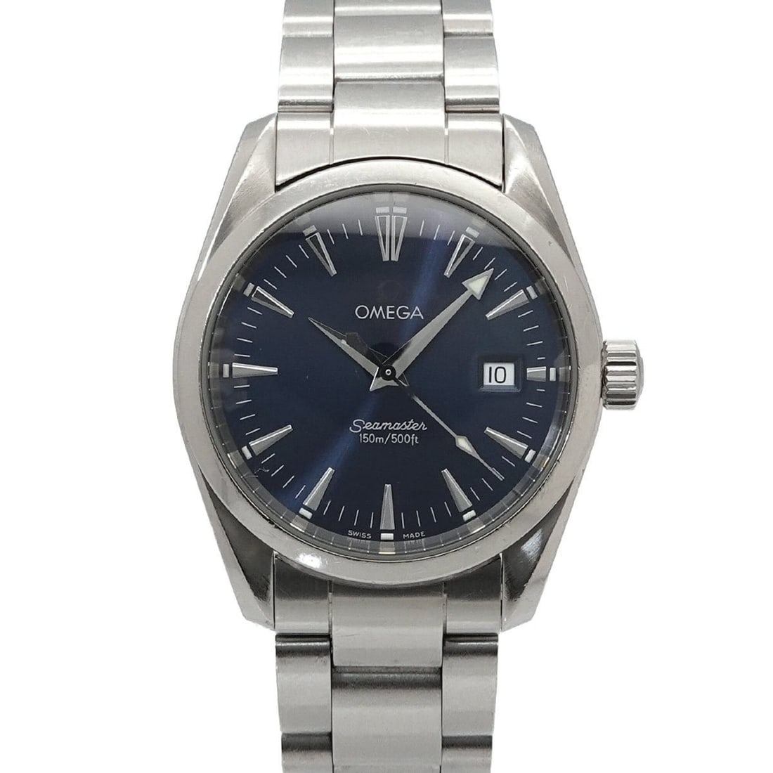 Omega Seamaster Aqua Terra 2517 80 Men's Watch, Date, Blue, Quartz Watch: --- Catalog ---Category: SizeWrist Size: 14.5cm / 5.7''Case Diameter: 36mm / 1.42''Category: DesignType: WristwatchGender: MenColor (Dial): BlueMaterial (Band): Stainless steelMaterial (Case): Stainle