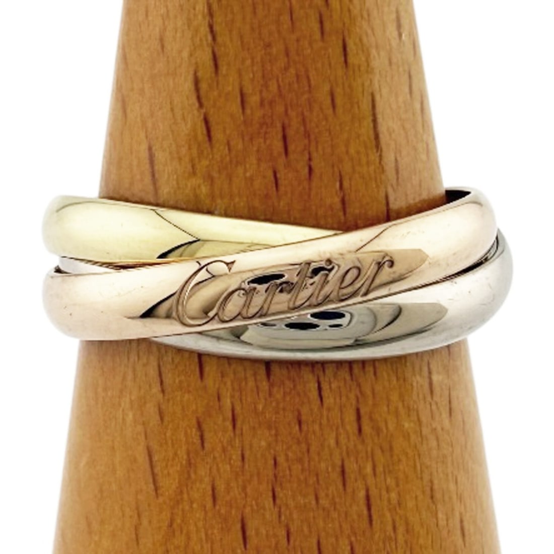 Cartier ring, 1, 18K yellow gold, women's CARTIER: --- Catalog ---Category: PackNumber in Pack: 1Category: SizeWeight: 4.9g / 0.17oz.JP Size: 12US Size: 6.5Category: DesignType: Band ringColor: Gold, Pink gold, SilverGender: WomenHandmade: YesMaterial