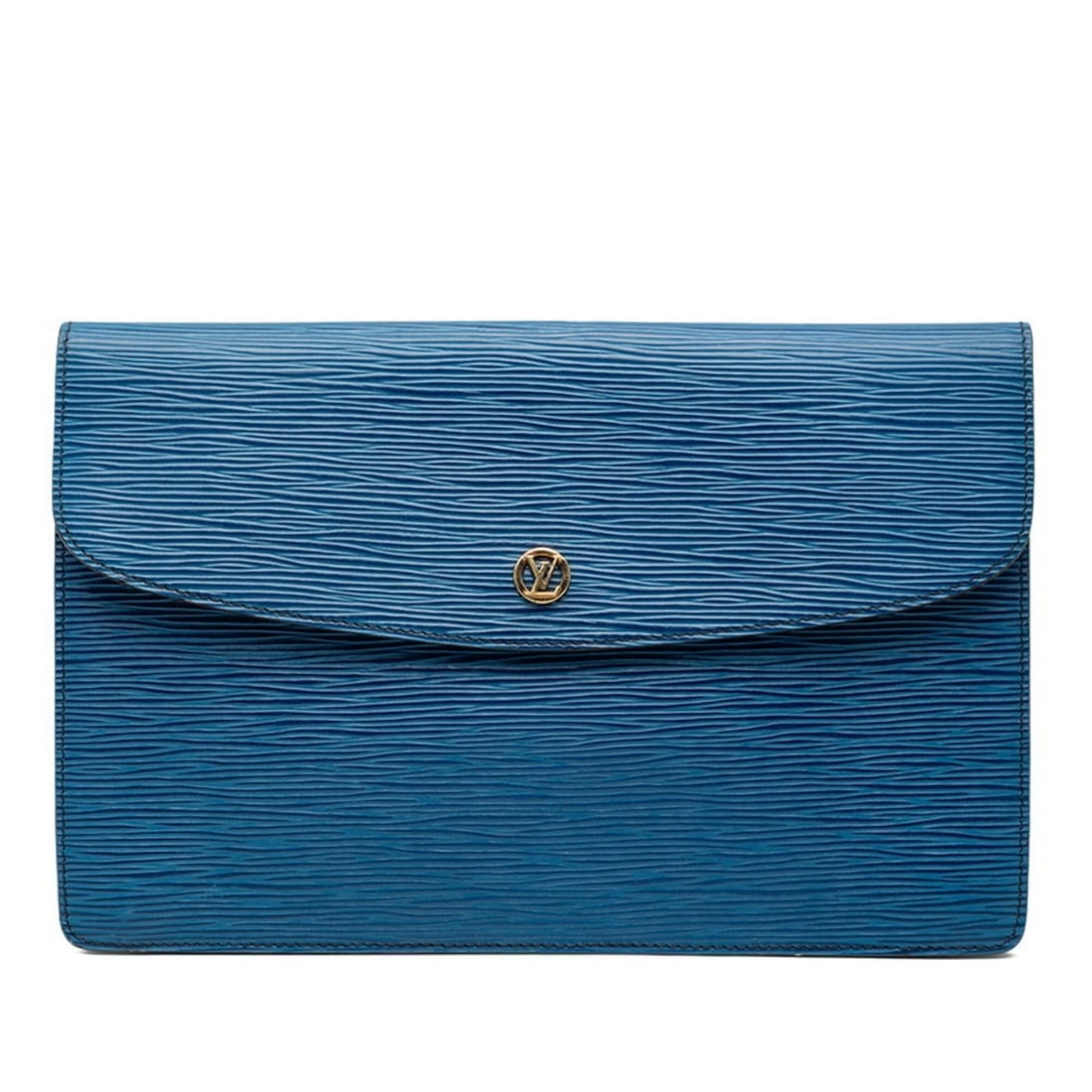 Louis Vuitton Epi Montaigne 27 Second Bag Clutch M52655 Toledo Blue Leather Women's LOUIS VUITTON: --- Catalog ---Category: SizeSize (HxWxD): 17.5cm x 27cm x 2cm / 6.88'' x 10.62'' x 0.78''Category: DesignType: Clutch bagColor: Toledo blueGender: WomenMaterial: Leather Category: GeneralBrand: Louis