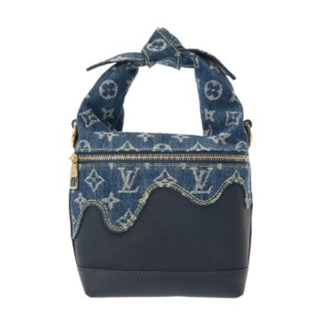 LOUIS VUITTON Louis Vuitton Monogram Denim Japanese Cruiser NIGO Collaboration Blue M45970 Women's: --- Catalog ---Category: SizeSize (HxWxD): 17cm x 17cm x 10cm / 6.69'' x 6.69'' x 3.93''Category: DesignType: HandbagColor: Blue, MonogramGender: WomenMaterial: Monogram Denim Category: GeneralMPN: M4