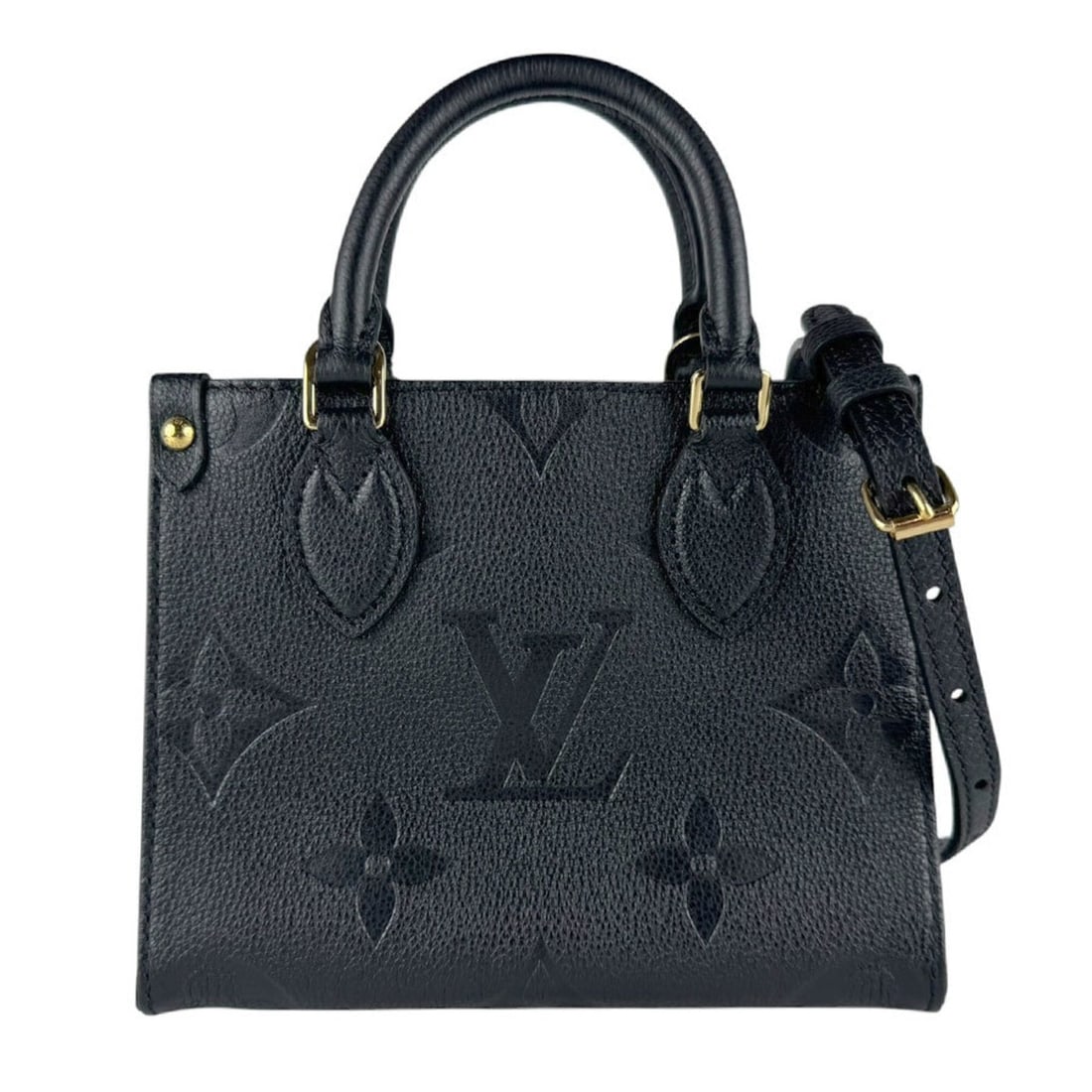 Louis Vuitton LOUIS VUITTON Handbag Shoulder Bag Monogram Empreinte OnTheGo BB Noir Women's M46993 (1 of 15)