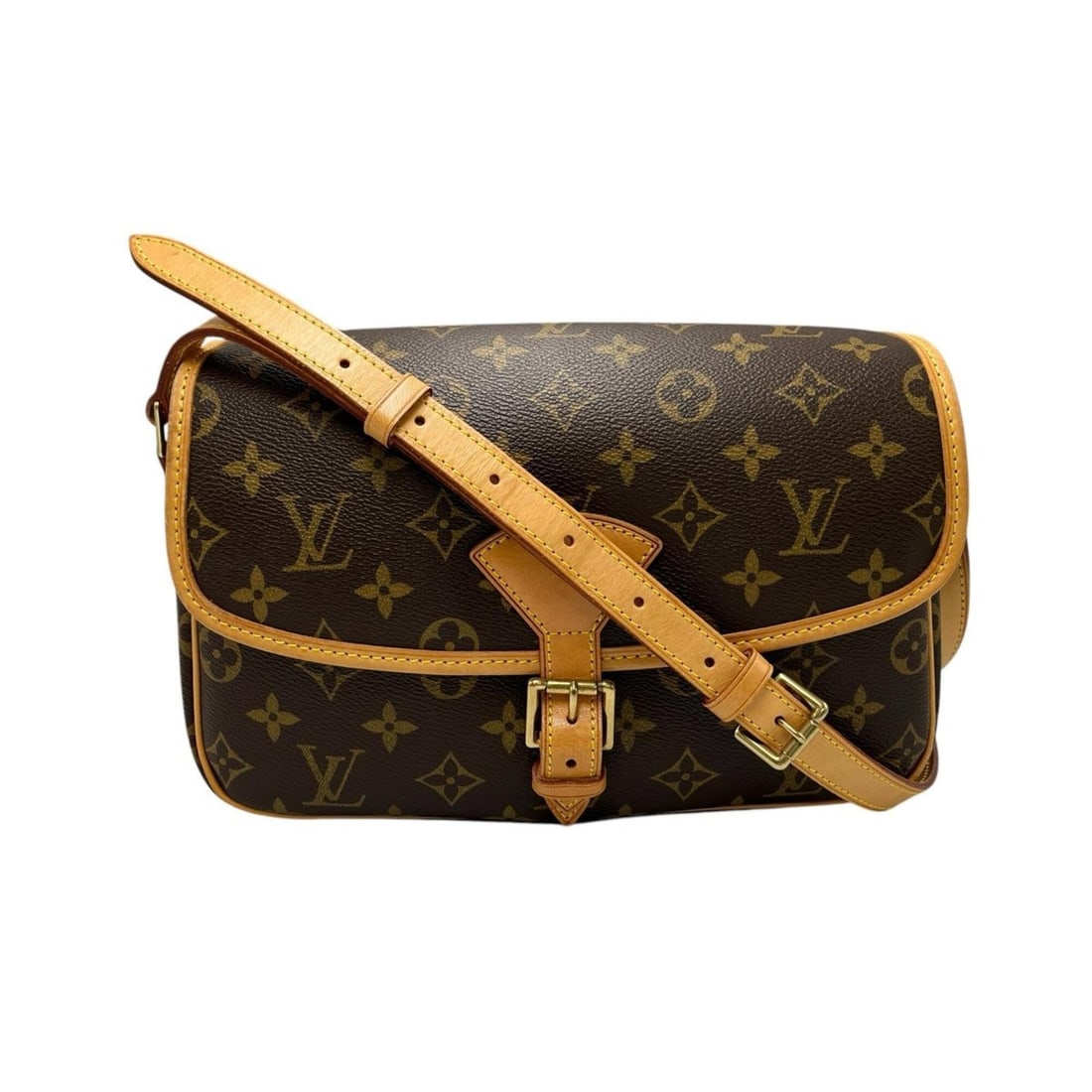 Louis Vuitton Sologne Shoulder Bag M42250 Monogram Canvas Brown Women's: --- Catalog ---Category: SizeSize (HxWxD): 16.5cm x 27cm x 8.5cm / 6.49'' x 10.62'' x 3.34''Category: DesignType: Shoulder bagColor: Brown, MonogramGender: WomenMaterial: Monogram Category: GeneralMPN