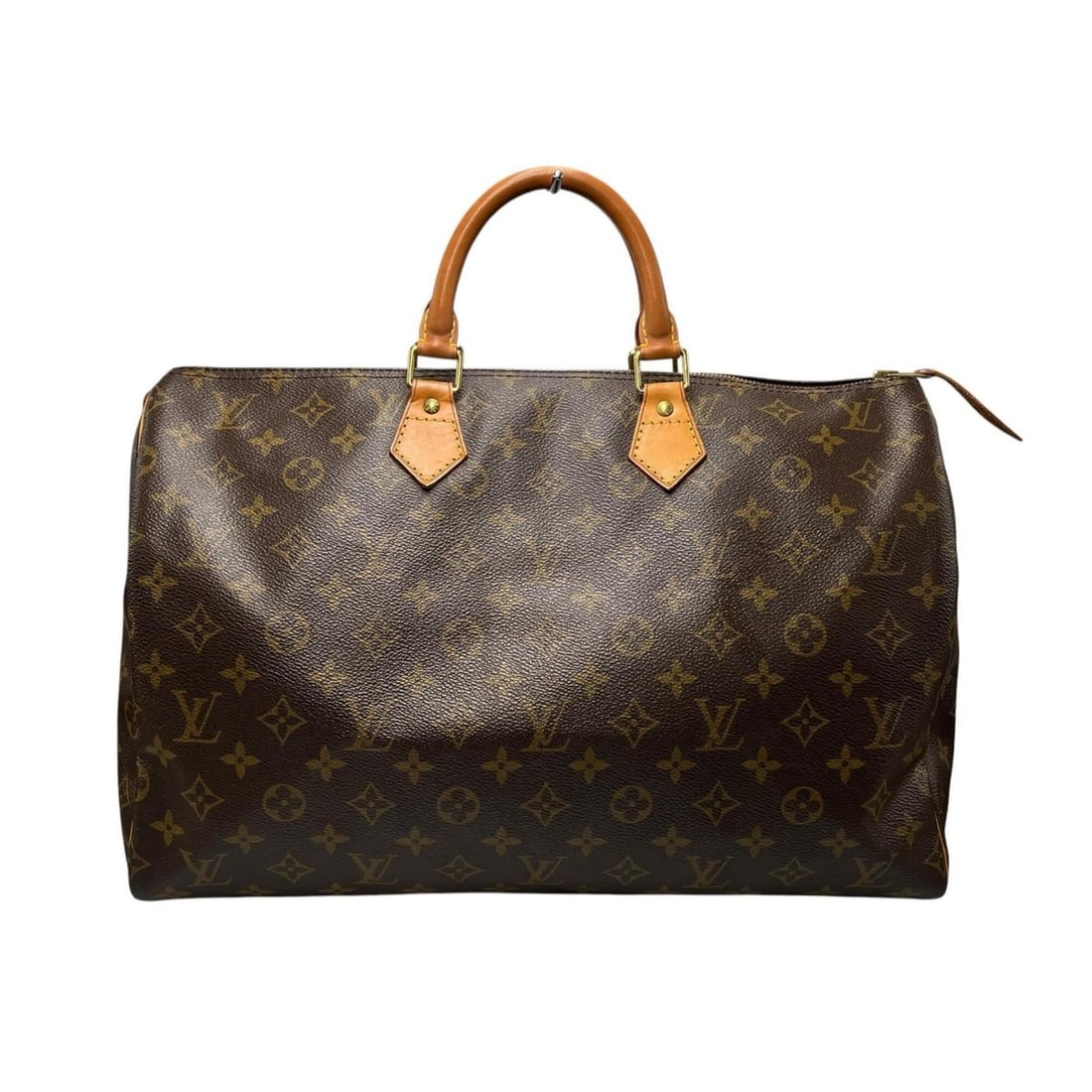 Louis Vuitton Speedy 40 Boston Bag M41522 Monogram Canvas Brown Women's Handbag: --- Catalog ---Category: SizeSize (HxWxD): 25cm x 40cm x 19cm / 9.84'' x 15.74'' x 7.48''Category: DesignType: Boston bag, HandbagColor: Brown, MonogramGender: WomenMaterial: Monogram Category: Genera