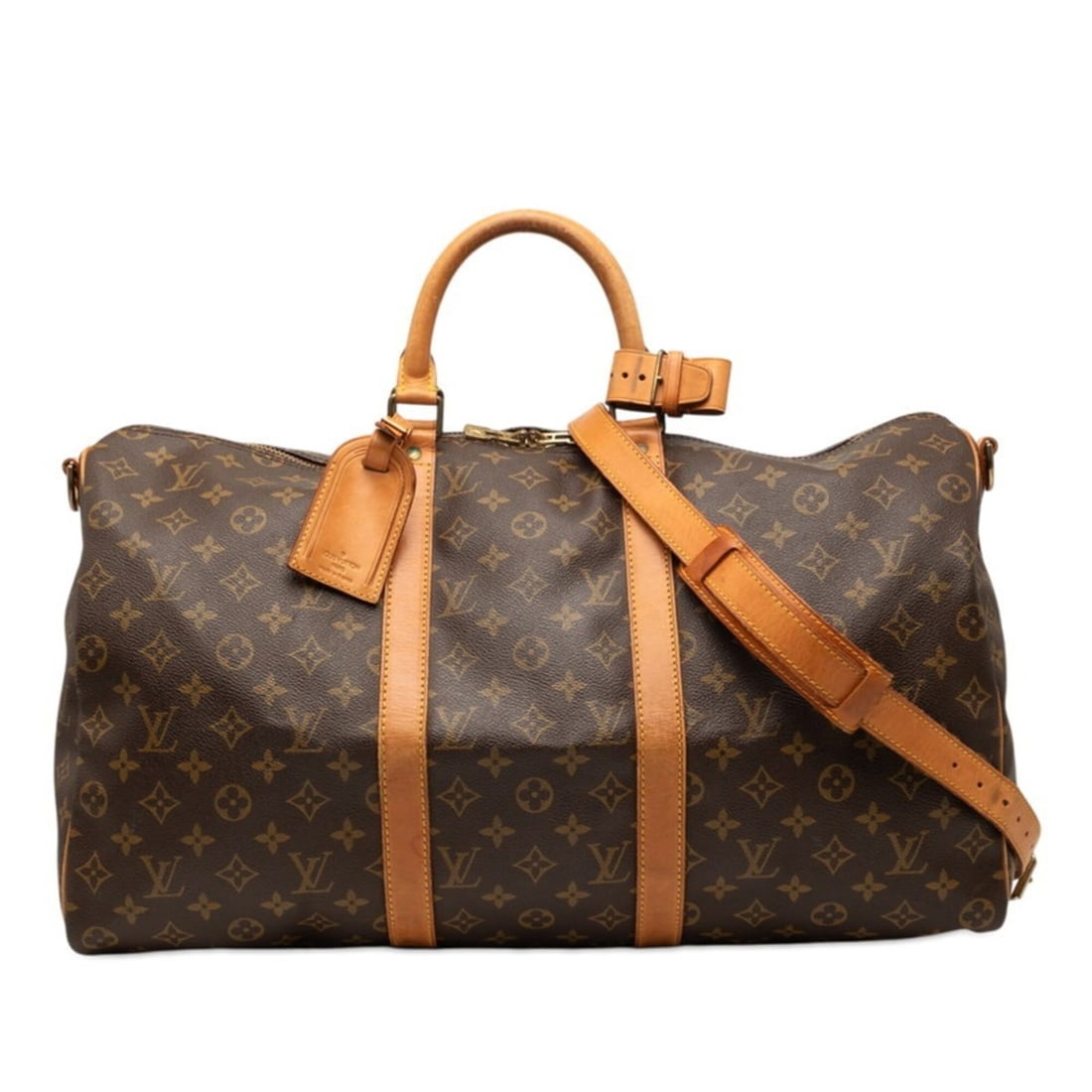 Louis Vuitton Monogram Keepall Bandoulière 50 Boston Bag Shoulder 2WAY M41416 Brown Leather Women's: --- Catalog ---Category: SizeStrap Drop: 46.5cm / 18.3''Handle Drop: 10.00cm / 3.94''Size (HxWxD): 28cm x 50cm x 22cm / 11.02'' x 19.68'' x 8.66''Category: DesignType: Boston bag, Shoulder bagColor: B