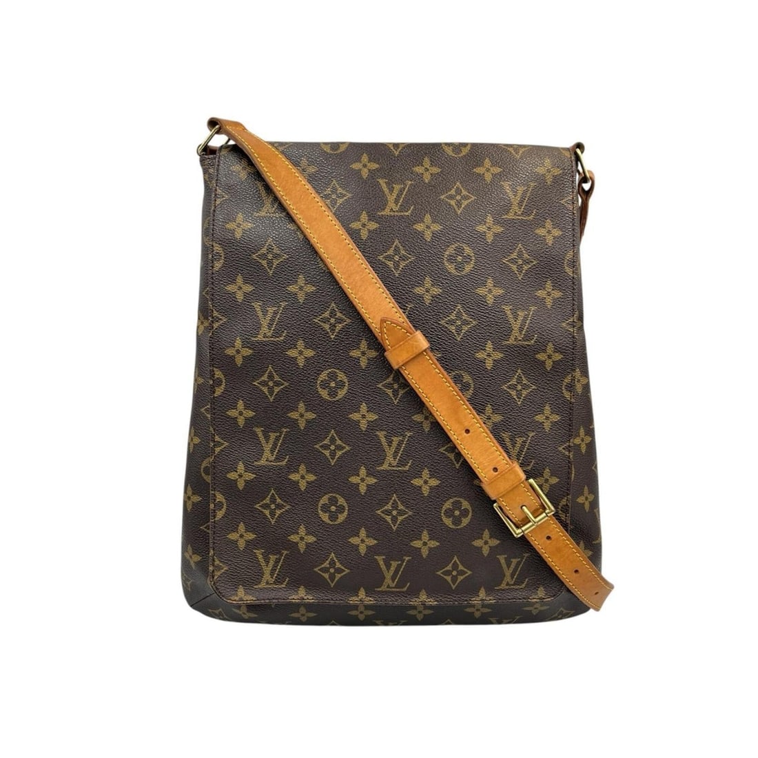 Louis Vuitton LOUIS VUITTON Musette Shoulder Bag M51256 Monogram Canvas Brown Women's: --- Catalog ---Category: SizeSize (HxWxD): 33cm x 30cm x 9cm / 12.99'' x 11.81'' x 3.54''Category: DesignType: Shoulder bagColor: Brown, MonogramGender: WomenMaterial: Monogram Category: GeneralMPN: M