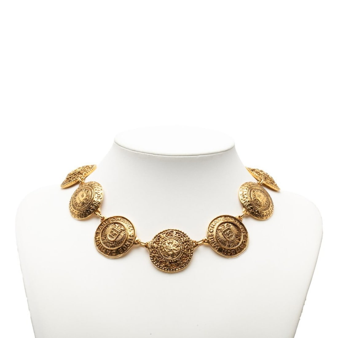 Chanel 31 Rue Cambon Chain Necklace, Gold Plated, Women's. (1 of 14)