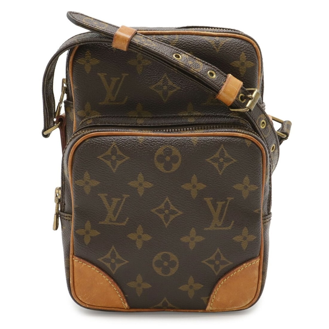 LOUIS VUITTON Louis Vuitton Monogram Amazon Shoulder Bag Pochette, No Stickiness, M45236 (1 of 17)