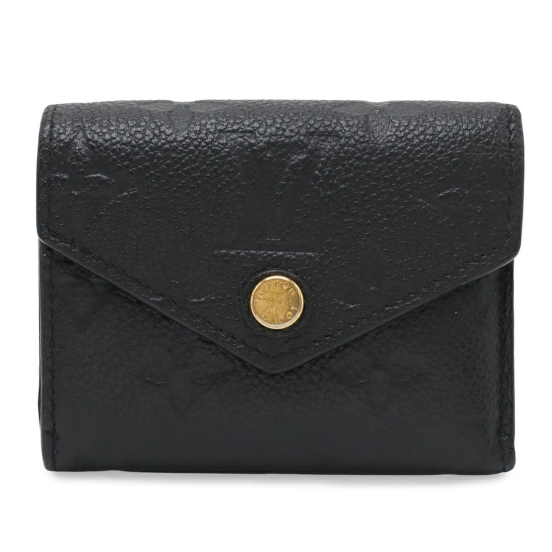LOUIS VUITTON Louis Vuitton Monogram Empreinte Portefeuille Zoe Tri-fold Wallet Noir Black M62935 (1 of 11)