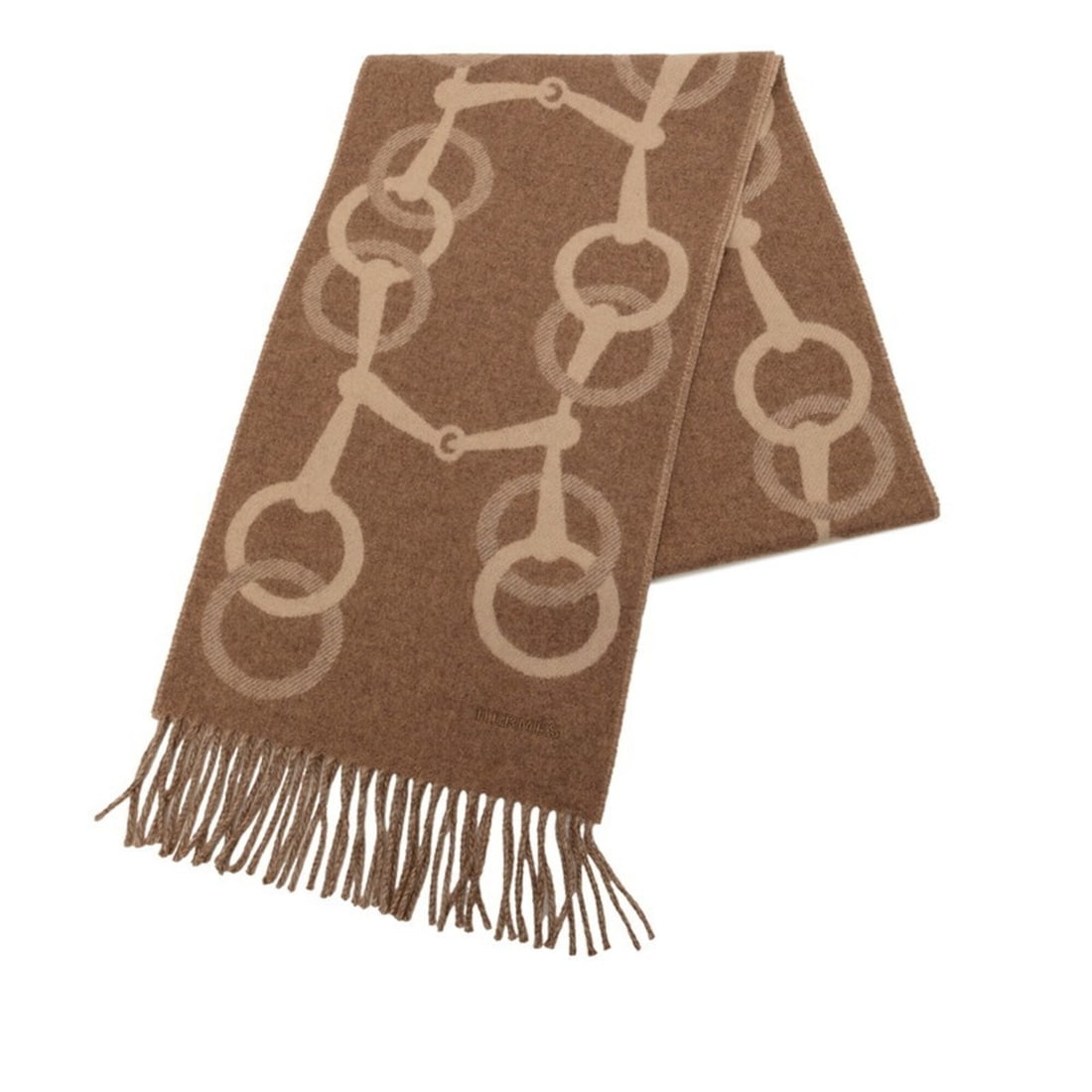 Hermes Any Mall Scarf, Marron Glacé, Craie Beige, Cashmere, Women's HERMES: --- Catalog ---Category: SizeSize (LxW): 1.8m x 25cm / 70.86'' x 9.84''Category: DesignType: StoleColor: BeigeGender: WomenMaterial: Cashmere Category: GeneralBrand: Hermes--- Item List ---Section: Co