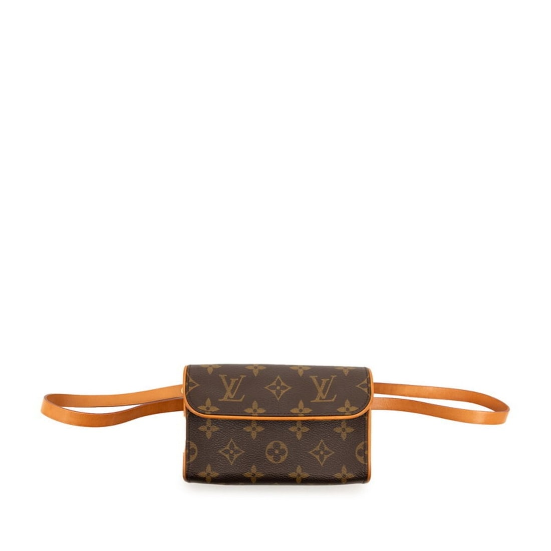 Louis Vuitton Monogram Pochette Florentine Body Bag Waist Shoulder M51855 Brown Leather Women's: --- Catalog ---Category: SizeSize (HxWxD): 10cm x 16cm x 4cm / 3.93'' x 6.29'' x 1.57''Category: DesignType: Fanny pack, Sling bagColor: BrownGender: WomenMaterial: PVC , Leather Category: GeneralBran