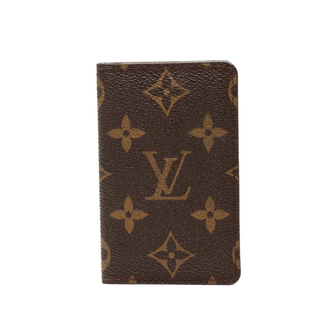 Louis Vuitton Monogram Pochette Carte Visite Business Card Holder/Card Case M56362 Brown Leather: --- Catalog ---Category: DesignType: Card caseColor: BrownGender: WomenMaterial: PVC , Leather Category: GeneralMPN: M56362Brand: Louis VuittonCategory: Physical PropertiesSize (HxWxD): 11cm x 7cm / 4