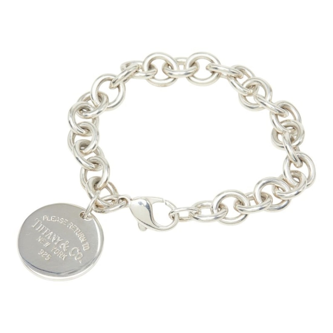 Tiffany & Co. Return to Round Tag Bracelet, SV925 Silver, Women's.: --- Catalog ---Category: SizeLength: 16.5cm / 6.49''Category: DesignType: Charm braceletColor: SilverGender: WomenMaterial: Silver 925Category: GeneralLine: Return To TiffanyBrand: Tiffany--- Item Lis