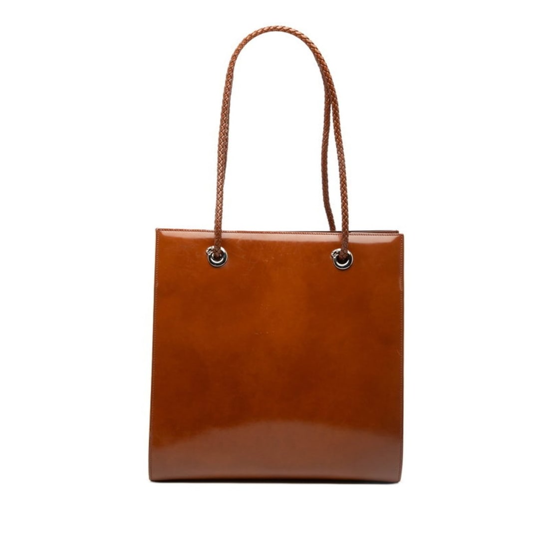 Cartier Panthère Tote Bag Shoulder Brown Enamel Women's CARTIER: --- Catalog ---Category: SizeSize (HxWxD): 30cm x 30cm x 12cm / 11.81'' x 11.81'' x 4.72''Category: DesignType: Shoulder bag, Tote bagColor: BrownGender: WomenMaterial: Leather Leather/Fur Type: Ename