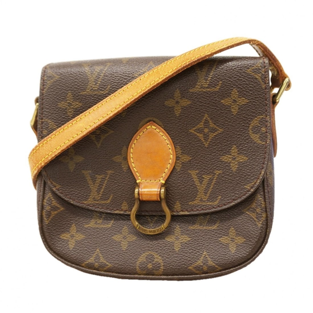 Louis Vuitton Monogram Mini Saint Cloud Shoulder Bag M51244 Brown Women's P2886223: --- Catalog ---Category: SizeSize (HxWxD): 17cm x 17.5cm x 5.5cm / 6.69'' x 6.88'' x 2.16''Category: DesignType: Shoulder bagColor: BrownGender: WomenCategory: GeneralMPN: M51244Brand: Louis Vuitton--