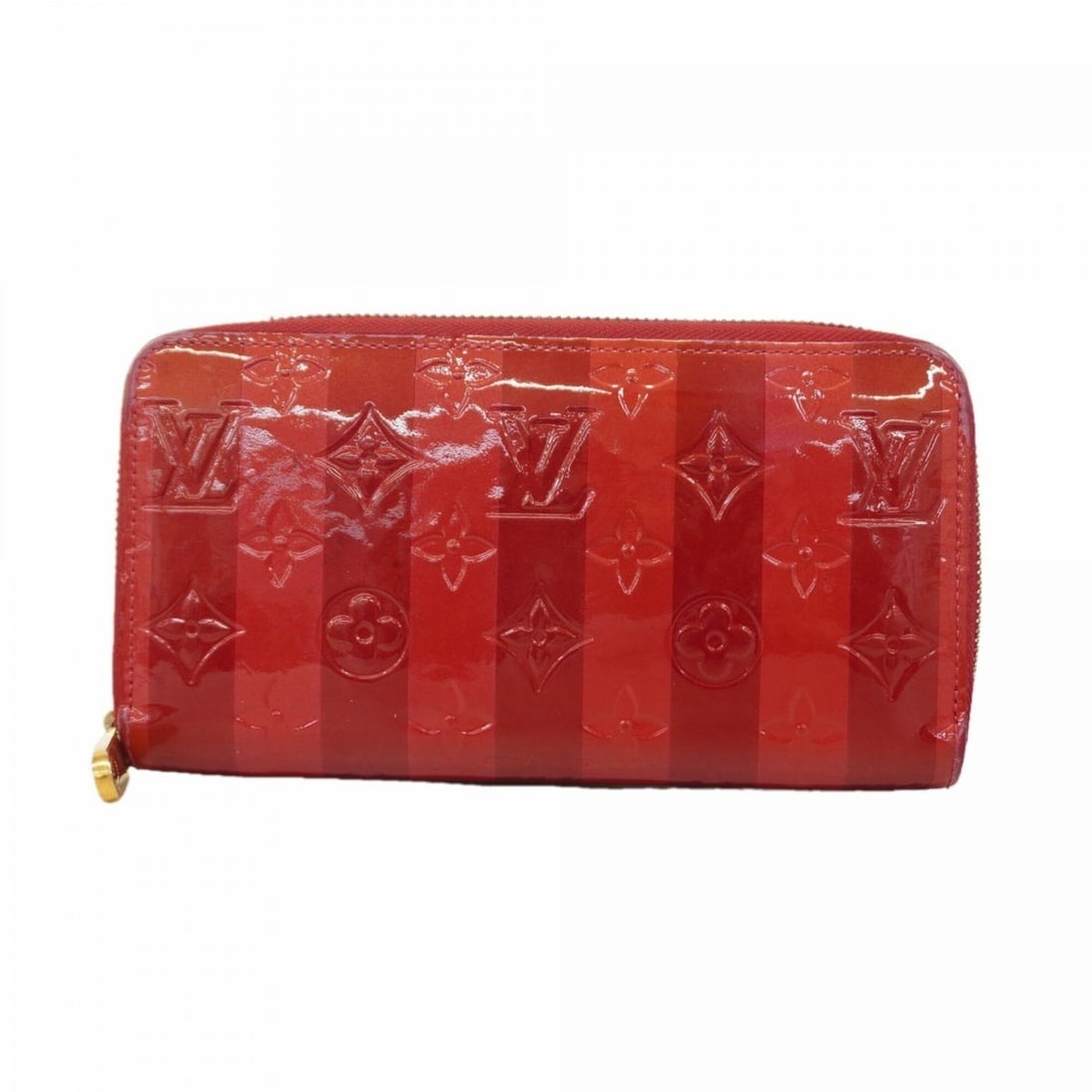 Louis Vuitton Vernis Zippy Wallet M91718 Pomme d'Amour Rayures Women's Long P2883710: --- Catalog ---Category: SizeSize (HxWxD): 10.5cm x 19.5cm x 2.5cm / 4.13'' x 7.67'' x 0.98''Category: DesignType: Long wallet (bi-fold)Color: Red colorGender: WomenCategory: GeneralMPN: M91718Brand: 