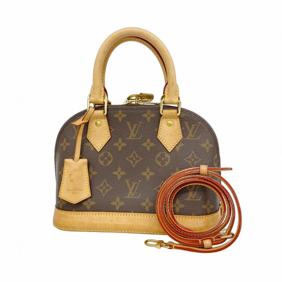 Louis Vuitton Alma BB Monogram Handbag M46990 Brown 2-way bag for women P2868927: --- Catalog ---Category: SizeSize (HxWxD): 17cm x 23.5cm x 11.5cm / 6.69'' x 9.25'' x 4.52''Category: DesignType: HandbagColor: BrownGender: WomenCategory: GeneralMPN: M46990Brand: Louis Vuitton--- It