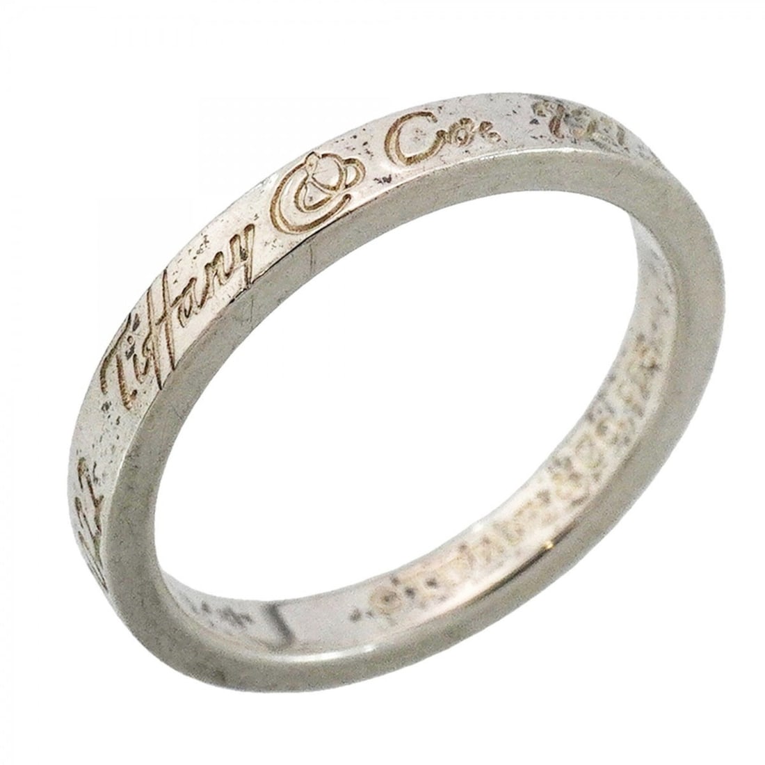 Tiffany & Co. Notes Ring, Sterling Silver 925, Size 12.5 (Women's): --- Catalog ---Category: SizeJP Size: 12.5US Size: 6.5Category: DesignType: Band ringGender: WomenMaterial: Silver 925Category: GeneralBrand: Tiffany--- Item List ---Section: ConditionRanking: Rank AB