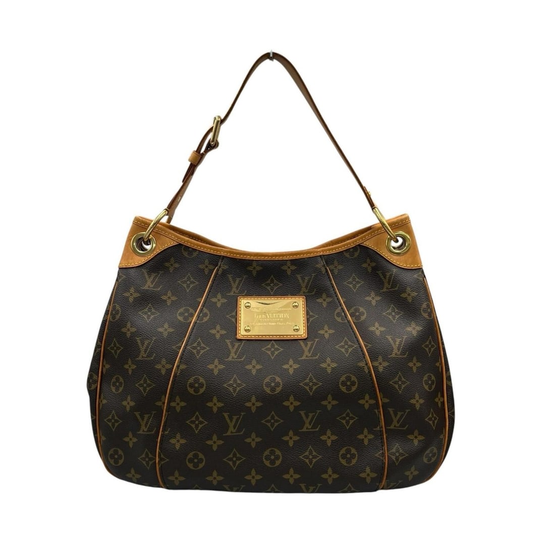 Louis Vuitton Galliera PM One-Shoulder Bag M56382 Monogram Canvas Brown Women's Handbag (1 of 20)