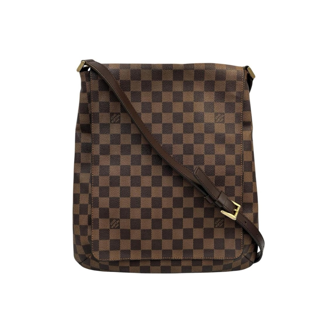 Louis Vuitton LOUIS VUITTON Shoulder Bag Musette N51302 Damier Canvas Brown Women's: --- Catalog ---Category: SizeSize (HxWxD): 35cm x 30cm x 9cm / 13.77'' x 11.81'' x 3.54''Category: DesignType: Shoulder bagColor: BrownGender: WomenMaterial: Damier Canvas Category: GeneralMPN: N51302