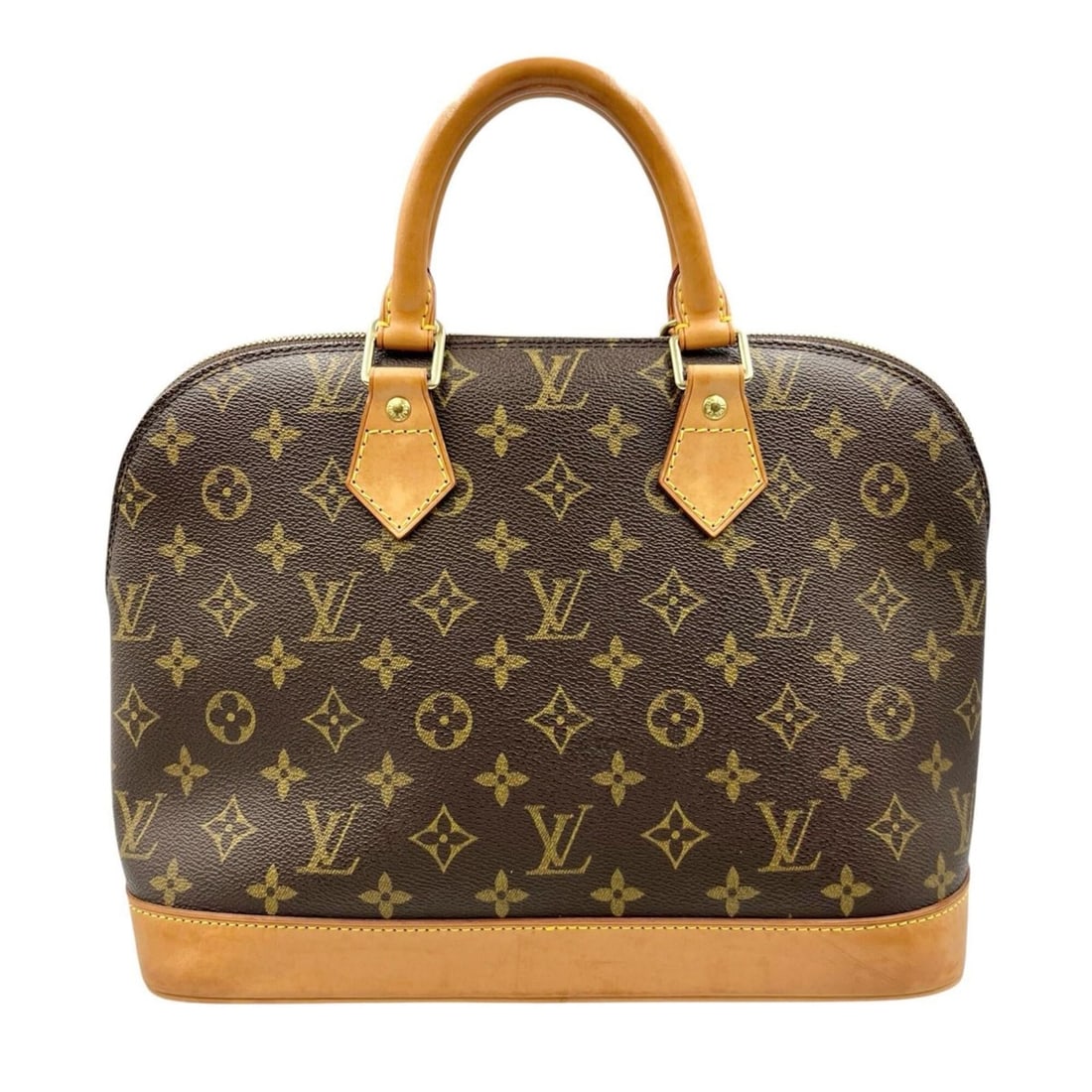 Louis Vuitton Alma PM handbag, M51130, Monogram canvas, brown, women's.: --- Catalog ---Category: SizeSize (HxWxD): 23cm x 30cm x 16cm / 9.05'' x 11.81'' x 6.29''Category: DesignType: HandbagColor: Brown, MonogramGender: WomenMaterial: Monogram Category: GeneralMPN: M51130