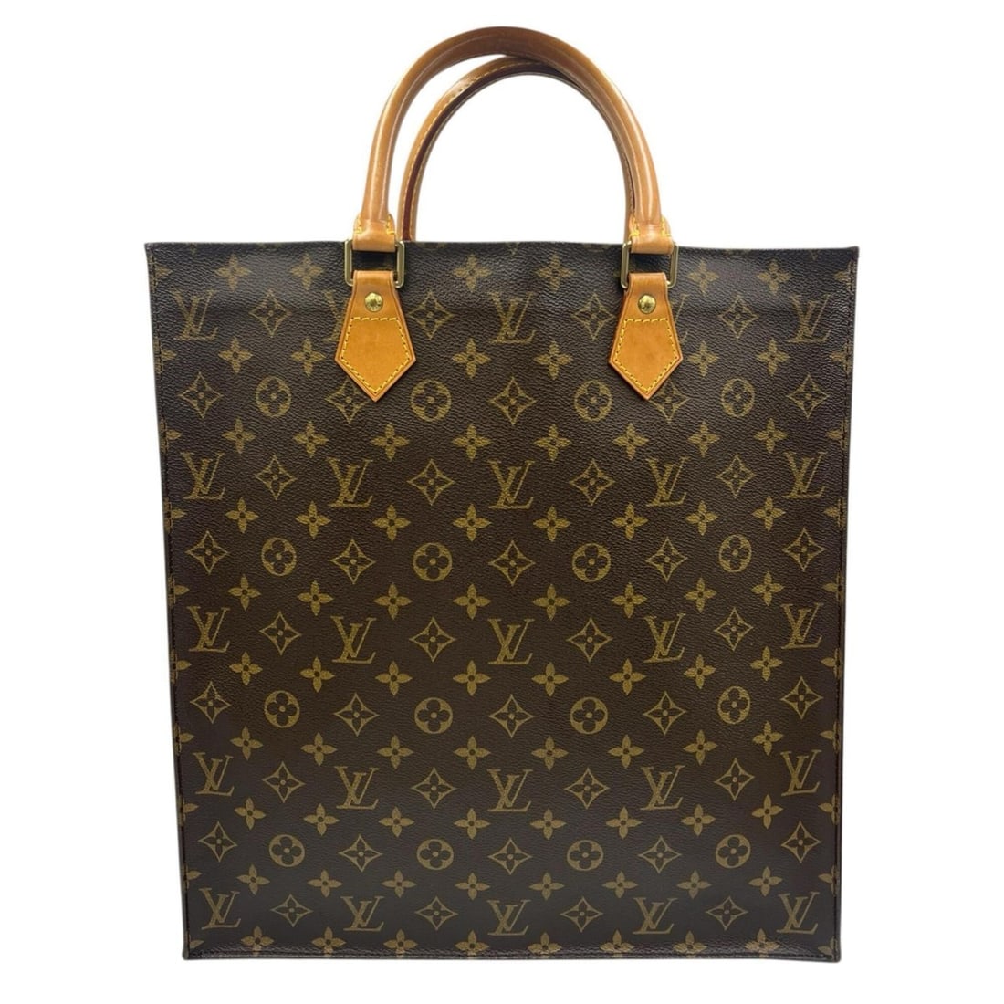 Louis Vuitton LOUIS VUITTON Handbag Sac Plat M51140 Monogram Canvas: --- Catalog ---Category: SizeSize (HxWxD): 37cm x 35.5cm x 9cm / 14.56'' x 13.97'' x 3.54''Category: DesignType: HandbagColor: MonogramGender: WomenMaterial: Monogram Category: GeneralMPN: M51140Brand