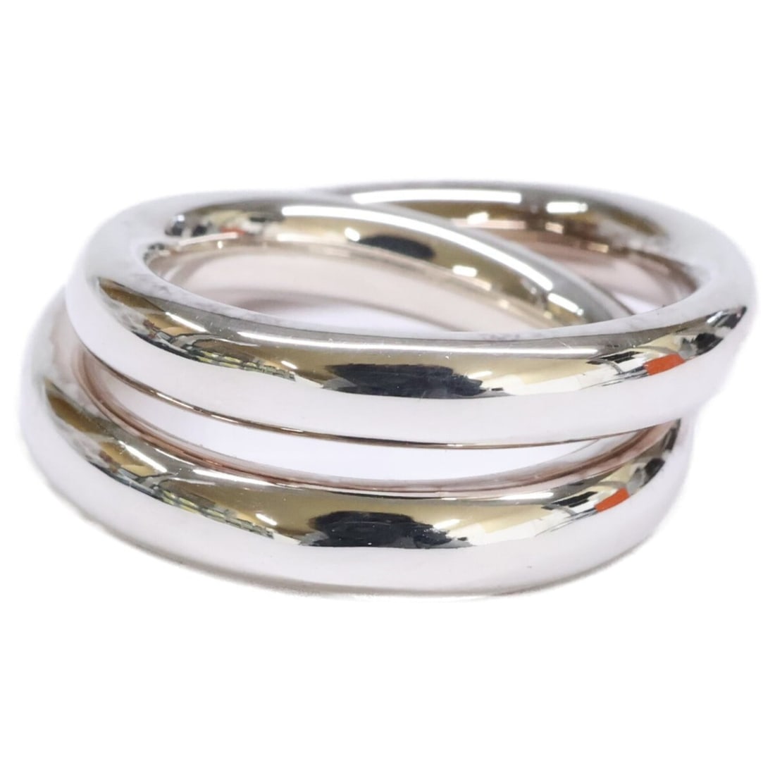 HERMES Hermes Beautiful condition Ag925 Vertige ring, size 54, silver, women's.: --- Catalog ---Category: SizeUS Size: 7Brand Size: 54Category: DesignType: Band ringColor: SilverGender: WomenMaterial: Silver 925Category: GeneralBrand: Hermes--- Item List ---Section: ConditionRanki