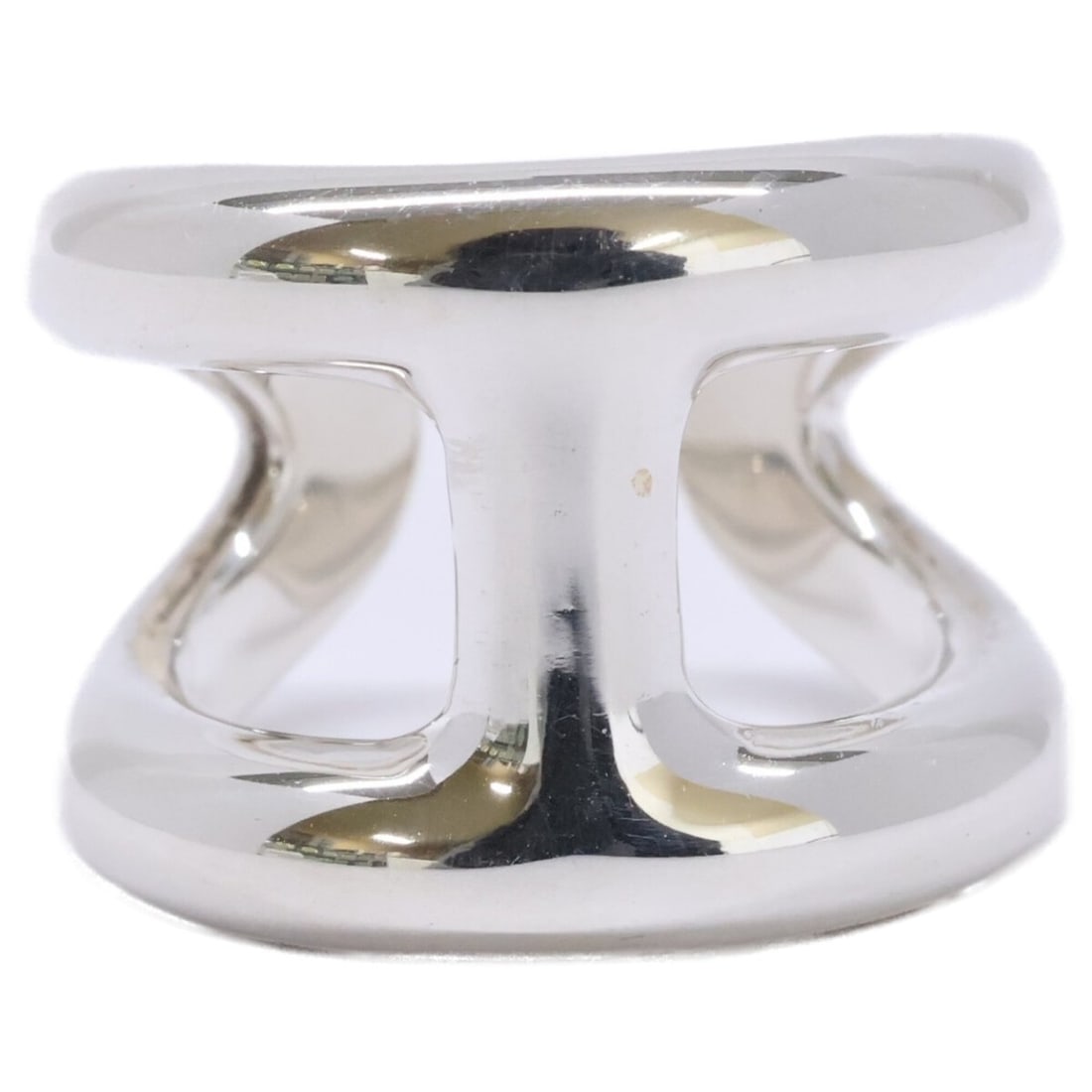 HERMES Osmos GM Ring, Ag925, Refurbished, Size 51, Silver, Women's: --- Catalog ---Category: SizeUS Size: 6Brand Size: 51Category: DesignType: Band ringColor: SilverGender: WomenMaterial: Silver 925Category: GeneralBrand: Hermes--- Item List ---Section: ConditionRanki