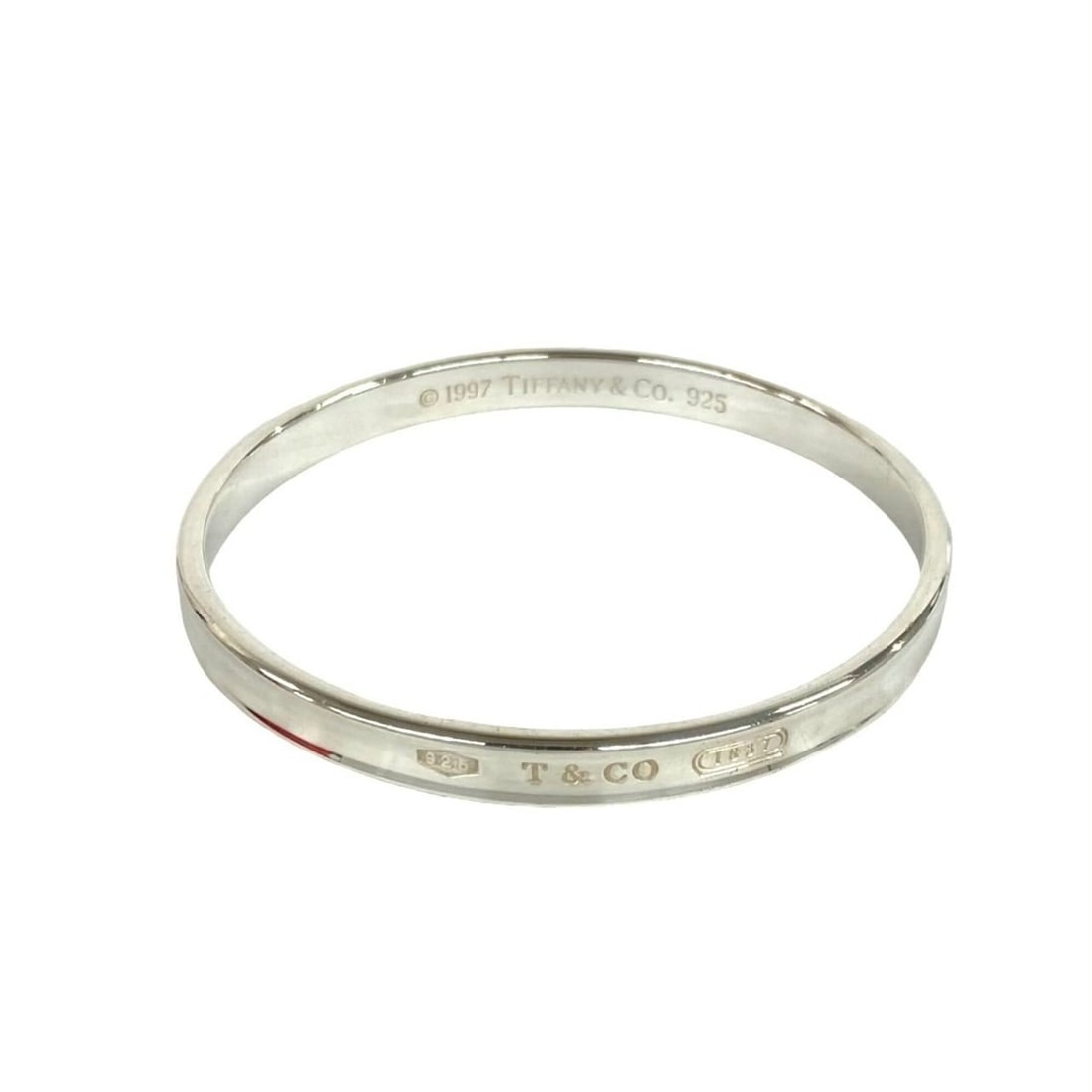 TIFFANY&Co. Tiffany Narrow Bangle, Sterling Silver 925 Bracelet, Accessory, Silver, Item Number (1 of 13)