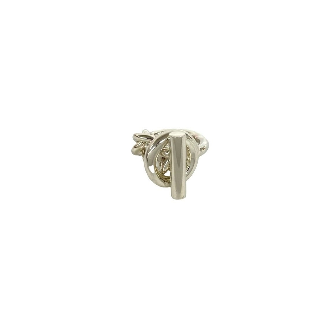 HERMES Croisette Sterling Silver 925 Ring, Women's Accessory, Silver, 38062: --- Catalog ---Category: SizeJP Size: 7US Size: 4Category: DesignType: Band ringColor: SilverGender: WomenMaterial: Silver 925Category: GeneralBrand: Hermes--- Item List ---Section: ConditionRanking: 