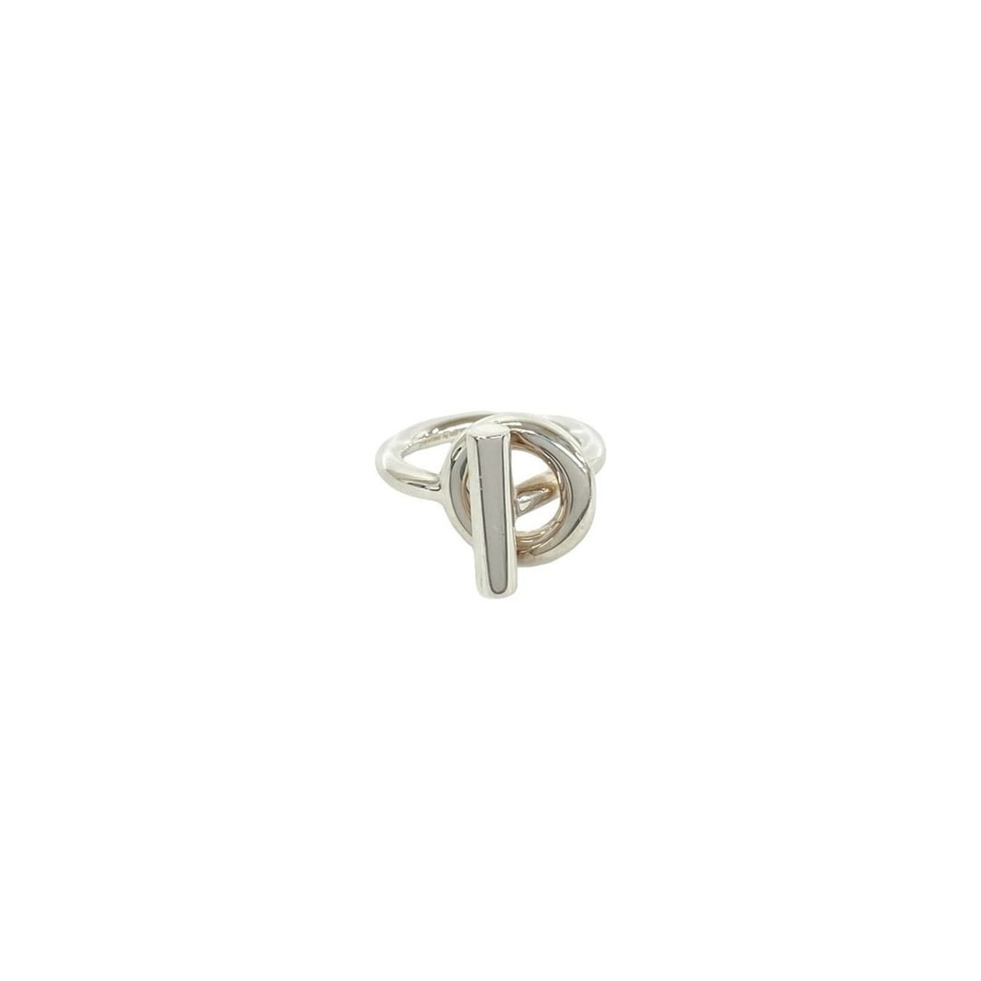HERMES Echappé Sterling Silver 925 Ring - Men's Accessory 27933: --- Catalog ---Category: SizeJP Size: 13US Size: 6.5Category: DesignType: Band ringColor: SilverGender: MenMaterial: Silver 925Category: GeneralBrand: Hermes--- Item List ---Section: ConditionRanking: