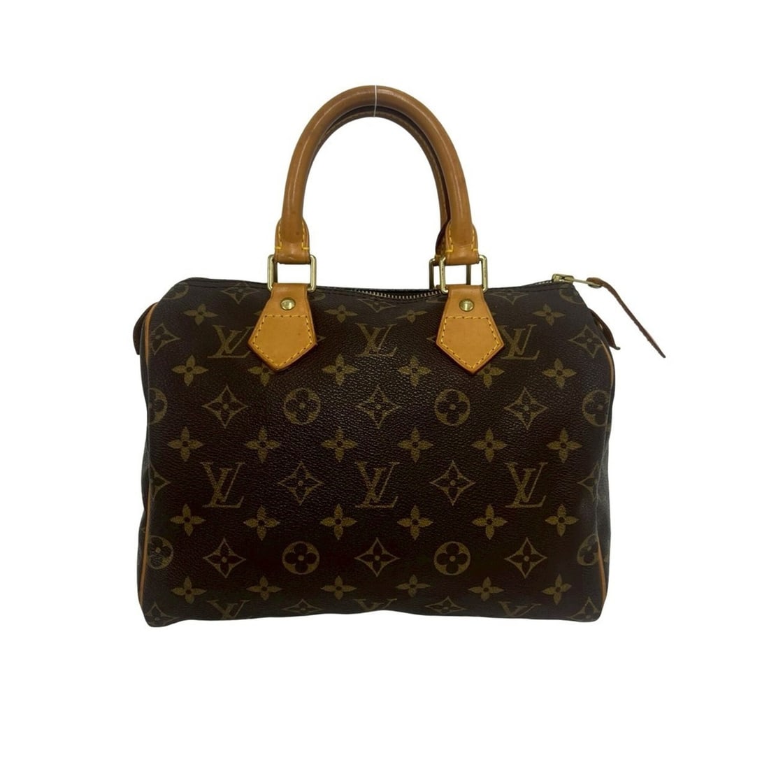 LOUIS VUITTON Louis Vuitton Vintage Speedy 25 Monogram Leather Handbag Mini Boston Bag Brown 55384: --- Catalog ---Category: SizeSize (HxWxD): 18.5cm x 25cm x 14cm / 7.28'' x 9.84'' x 5.51''Category: DesignType: Boston bag, HandbagColor: BrownGender: WomenMaterial: Leather , PVC Category: GeneralBra