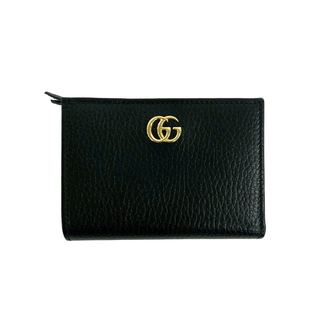 GUCCI Double G Hardware Small Wallet, Japan Limited Edition, Genuine Leather, Mini Bi-fold Black,: --- Catalog ---Category: SizeSize (HxWxD): 8cm x 11.5cm x 3cm / 3.14'' x 4.52'' x 1.18''Category: DesignType: Wallet (bi-fold)Color: BlackGender: WomenMaterial: Leather Category: GeneralBrand: Gucci--