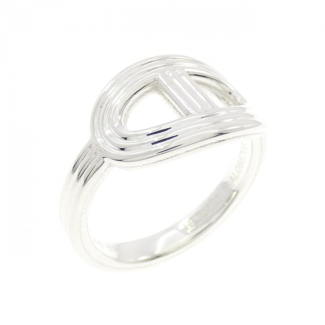 Hermes Hermès Chaine d'Ancre 24 Ring: --- Catalog ---Category: SizeUS Size: 6Brand Size: 51Category: DesignType: Band ringGender: WomenMaterial: Silver 925Category: GeneralMPN: H114605BBrand: Hermes--- Item List ---Section: