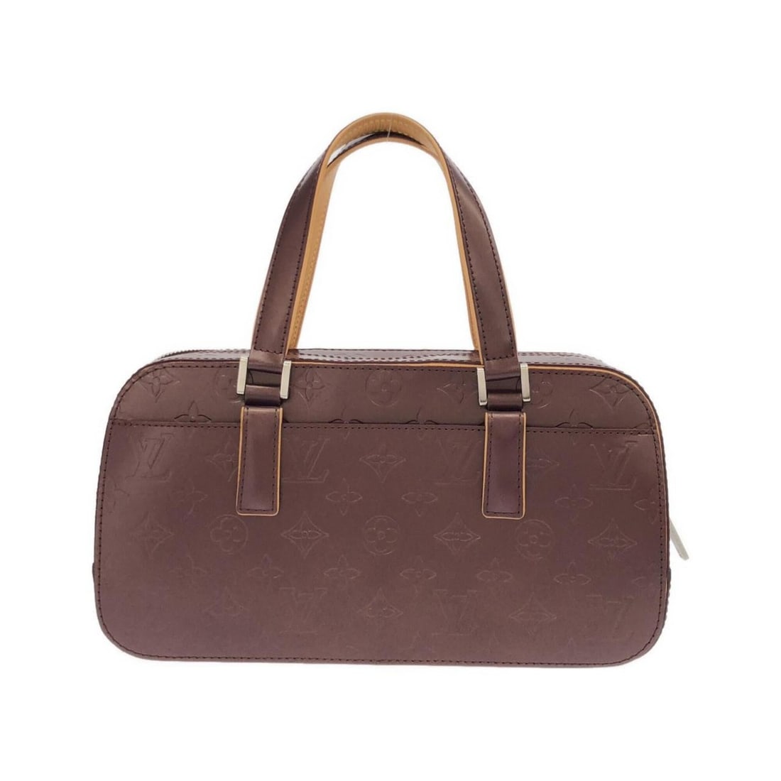Louis Vuitton Monogram Matte Shelton M55176 Handbag: --- Catalog ---Category: SizeSize (HxWxD): 15.5cm x 29.5cm x 10cm / 6.1'' x 11.61'' x 3.93''Category: DesignType: HandbagColor: PurpleGender: Men,WomenMaterial: Leather Hardware Color:
