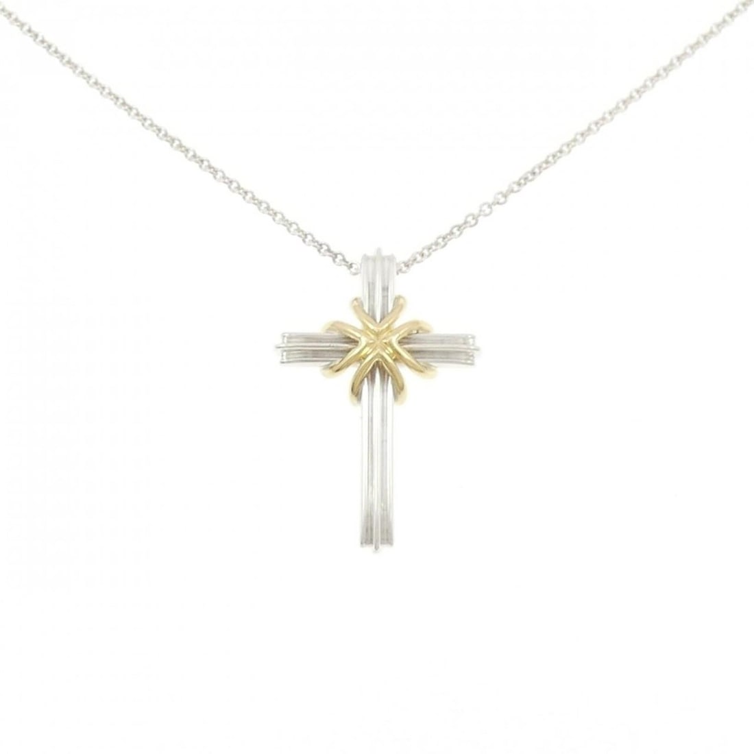 Tiffany & Co. 925 750YG Necklace: --- Catalog ---Category: SizePendant Size: 32.9mm x 22.1mm / 1.29'' x 0.87''Neck Circumference: 46 cm / 18.11''Category: DesignGender: WomenMaterial: Silver 925, Yellow gold (18K)Pendant Type: