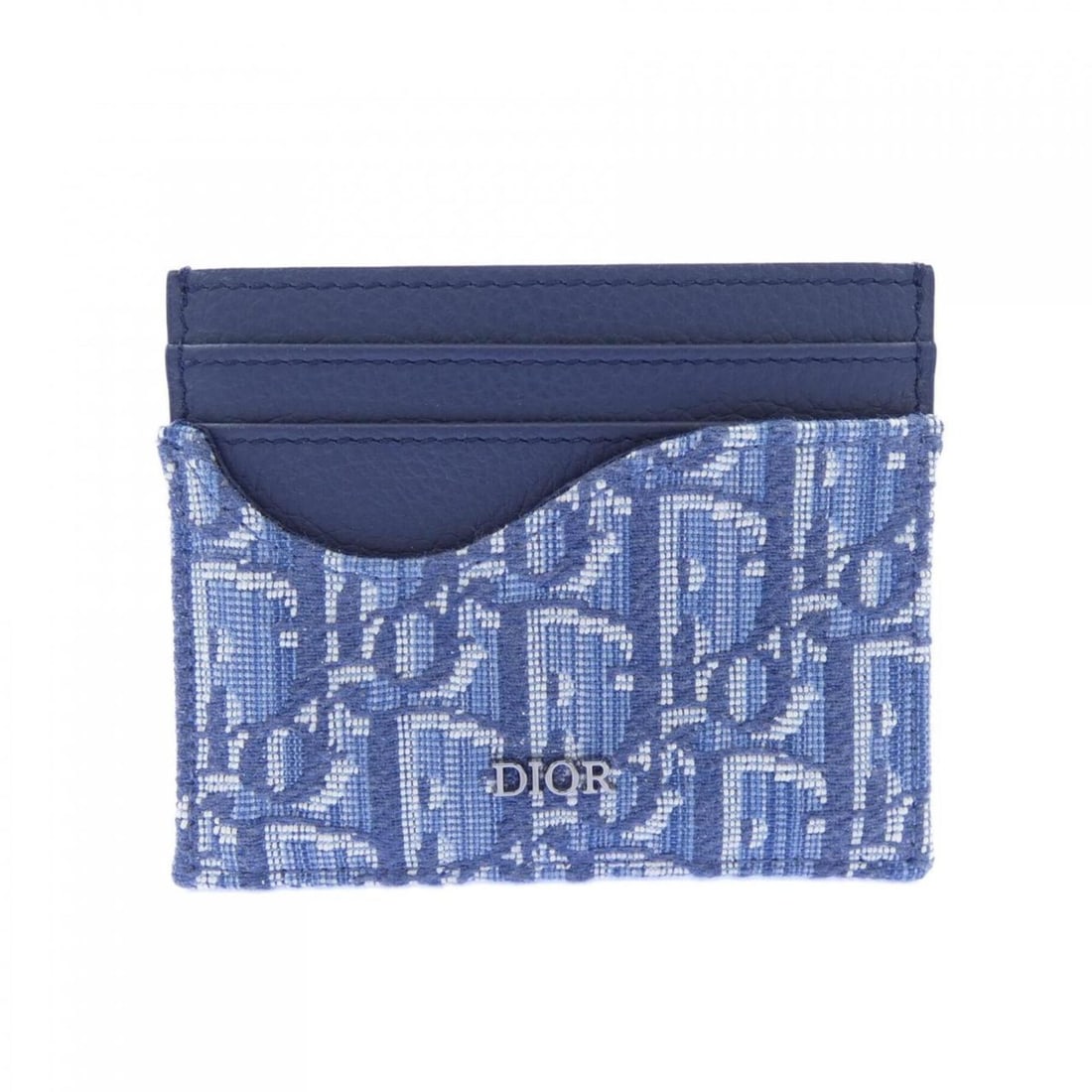 Christian Dior Dior SADDLE Card Holder Oblique Jacquard 2ADCH164YKS Business Holder/Card Case: --- Catalog ---Category: DesignType: Card caseColor: Blue, GrayGender: WomenCategory: GeneralMPN: 2ADCH164YKSBrand: Christian DiorCategory: Physical PropertiesSize (HxWxD): 8cm x 10cm / 3.14'' x 3.93'
