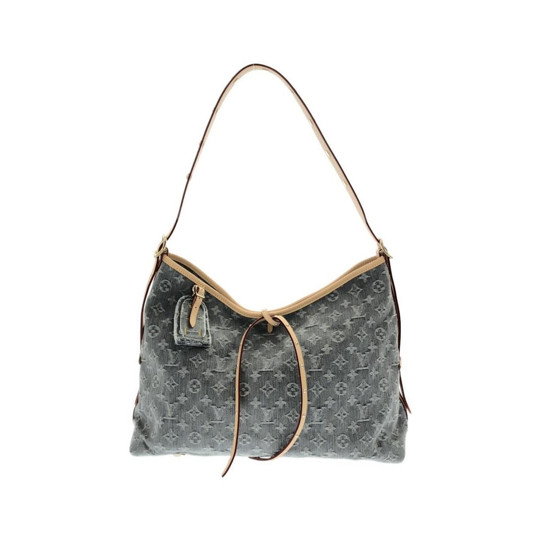 Louis Vuitton Monogram Denim Carryall M13289 Shoulder Bag: --- Catalog ---Category: SizeSize (HxWxD): 27cm x 40cm x 15cm / 10.62'' x 15.74'' x 5.9''Category: DesignType: Shoulder bagColor: GrayGender: WomenMaterial: Monogram Denim Category: GeneralMPN: